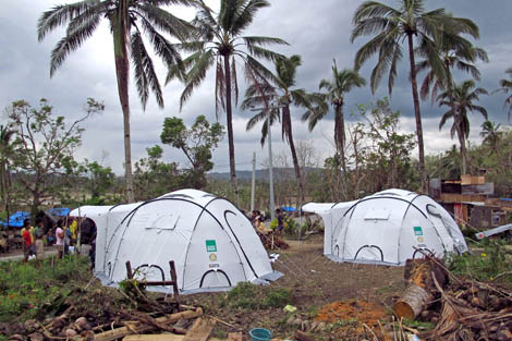 ShelterBox has been in the Philippines working with various partners to bring emergency shelter to families made homeless by recent Typhoon Bopha, known locally as Pablo, which hit early December. 